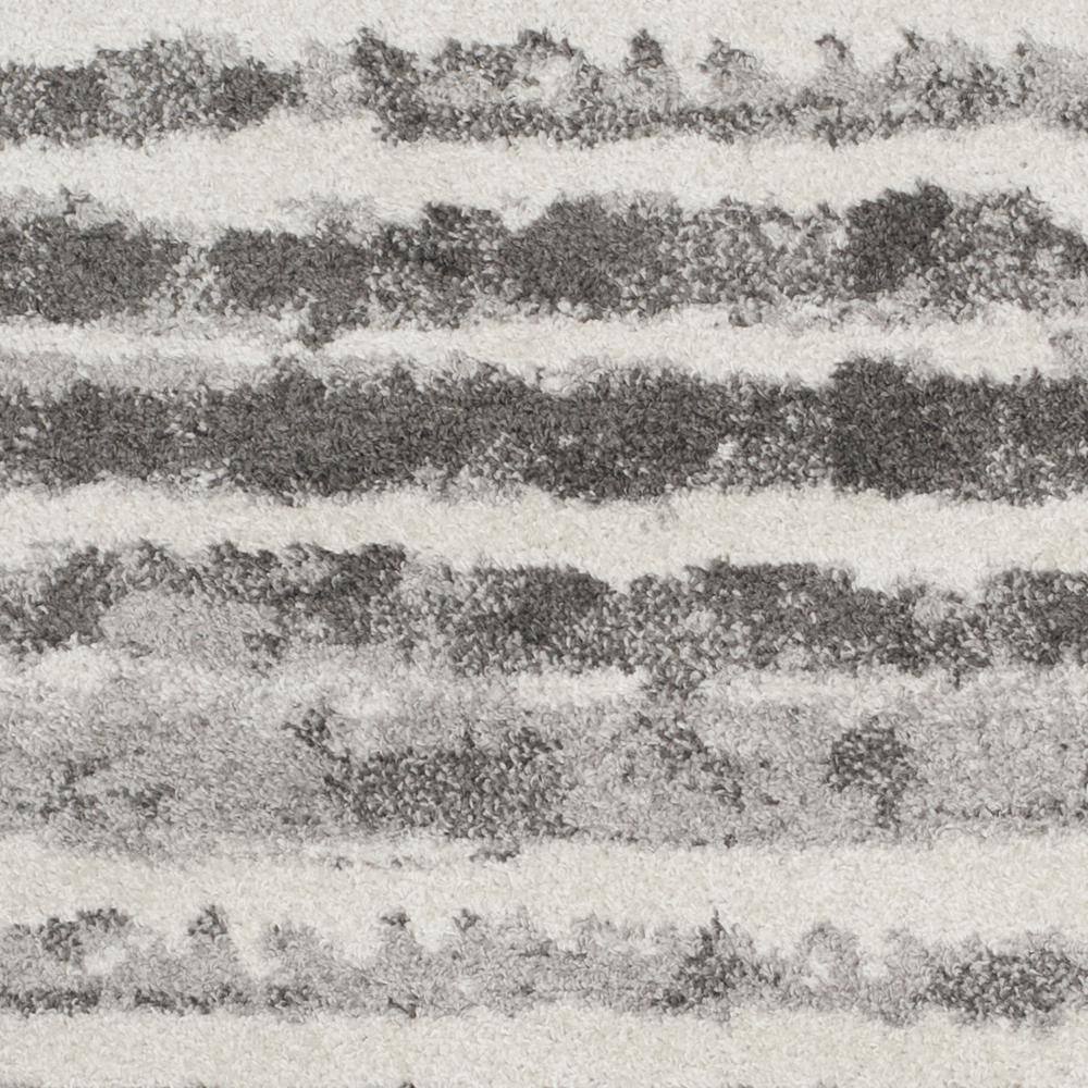Ivory Rectangular Easy-Care Synthetic Rug 36"x4"