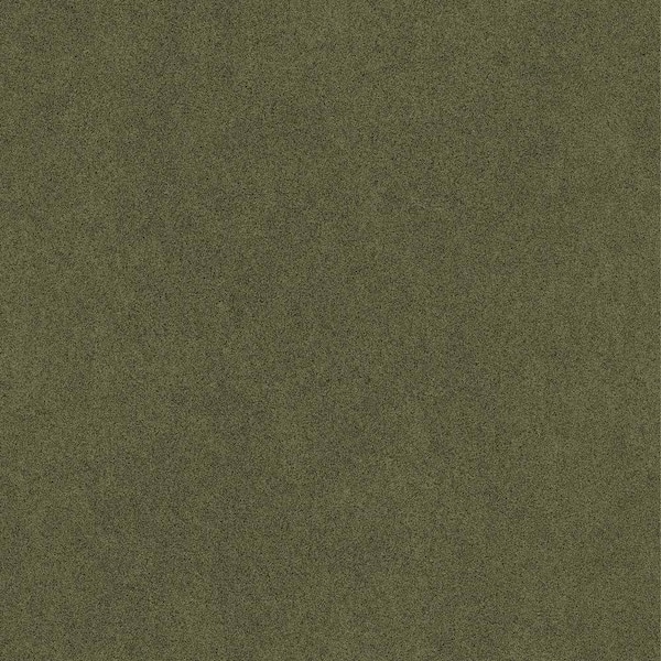 RUPAUL RuSuede Green Vinyl Peel and Stick Wallpaper Sample