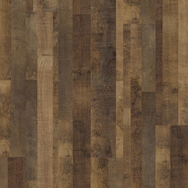 Take Home Sample Brookhaven 7 in. x 7 in. Oak Laminate Wood Flooring