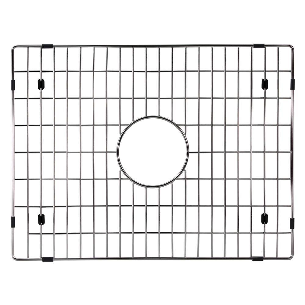 Stainless Steel Sink Grid with Protective Bumpers and Feet