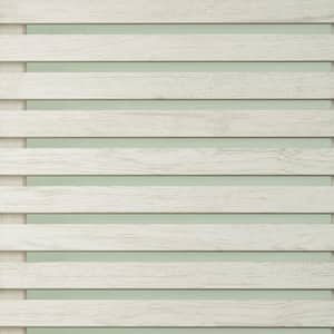 Marlow Sage Wood Slats Matte Non-pasted Paper Wallpaper