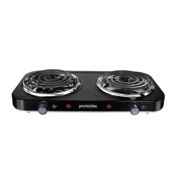 Electric Stove Single Double Burner Portable Travel Compact Small Hot Plate  Dorm