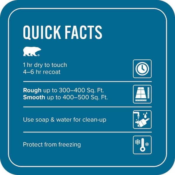 1 gal. #OSHA-1 OSHA SAFETY BLUE Self-Priming 1-Part Epoxy Satin Interior/Exterior Concrete and Garage Floor Paint