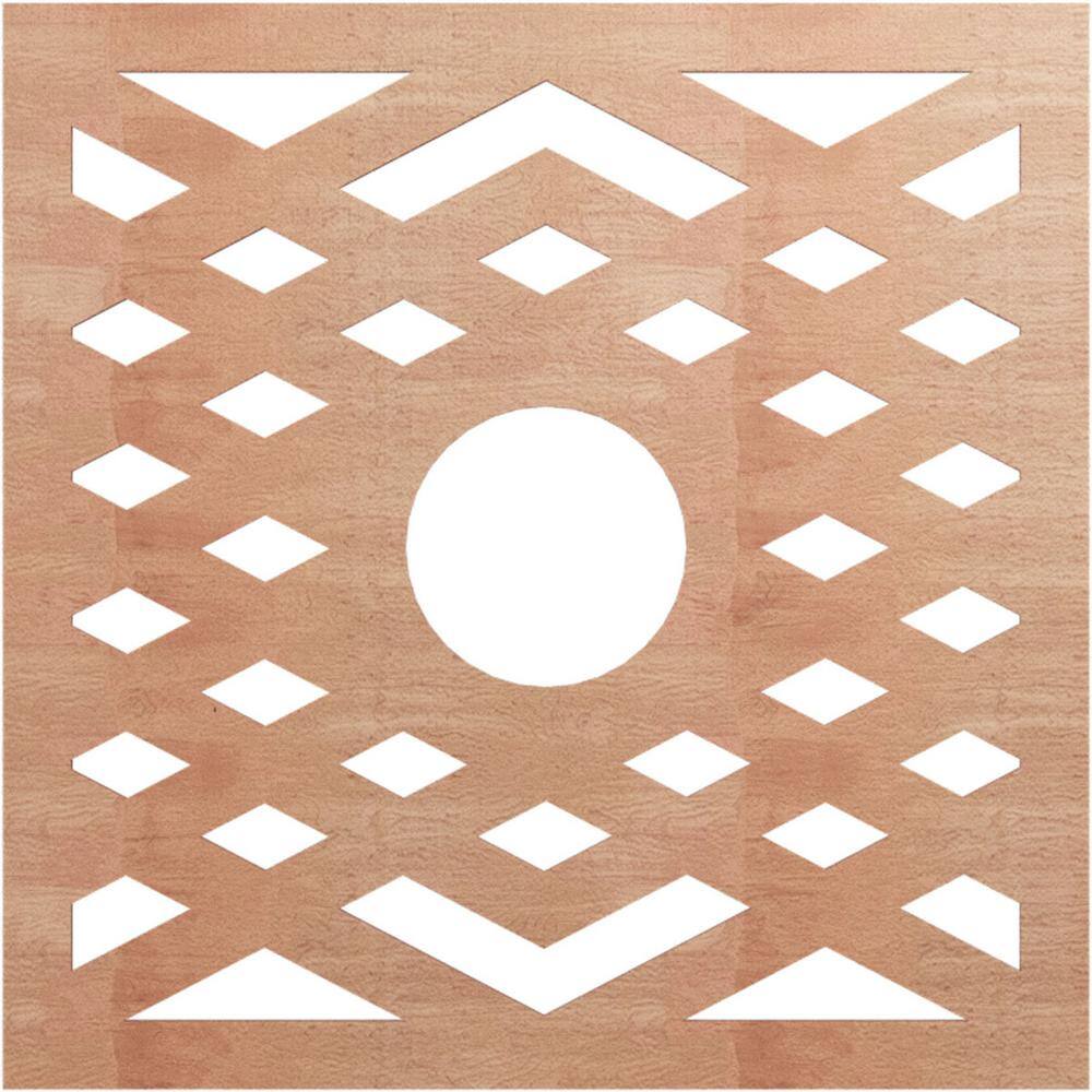 0.25 in. x 30 in. x 30 in. Wood Medallion Moulding price history on PriceWatchPro
