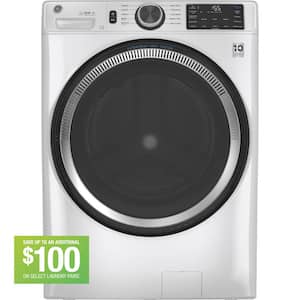4.8 cu. ft. Smart White Front Load Washer with OdorBlock UltraFresh Vent System and Sanitize with Oxi