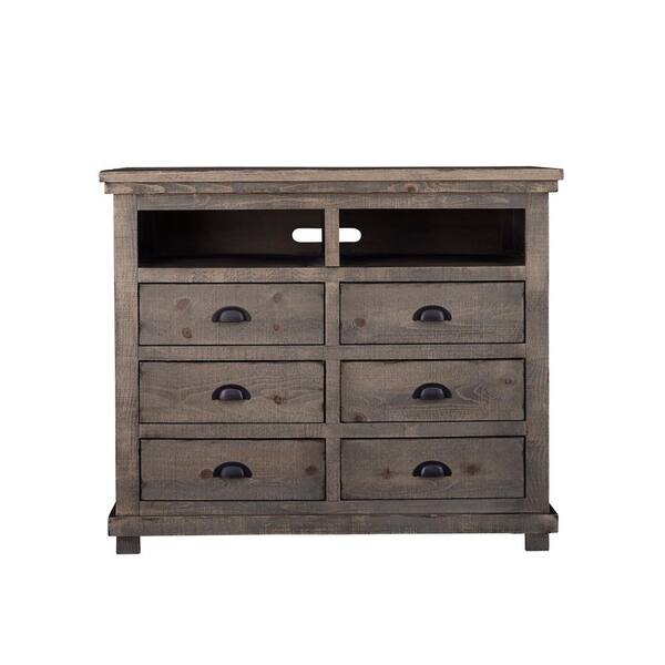 Progressive Furniture Willow Weathered Gray Media Chest