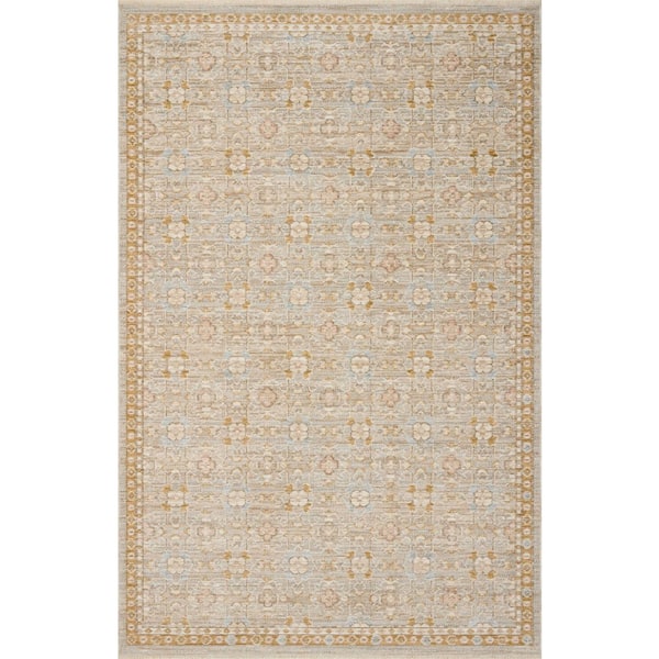 Elora Neutral / Multi 9 ft. 3 in. x 13 ft. Traditional Area Rug