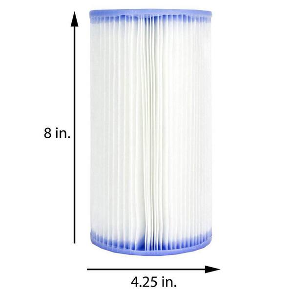 4.25 in. Dia x 8 in. Pool Easy Set Type A Replacement Cartridge Filter Pump (6-Pack)