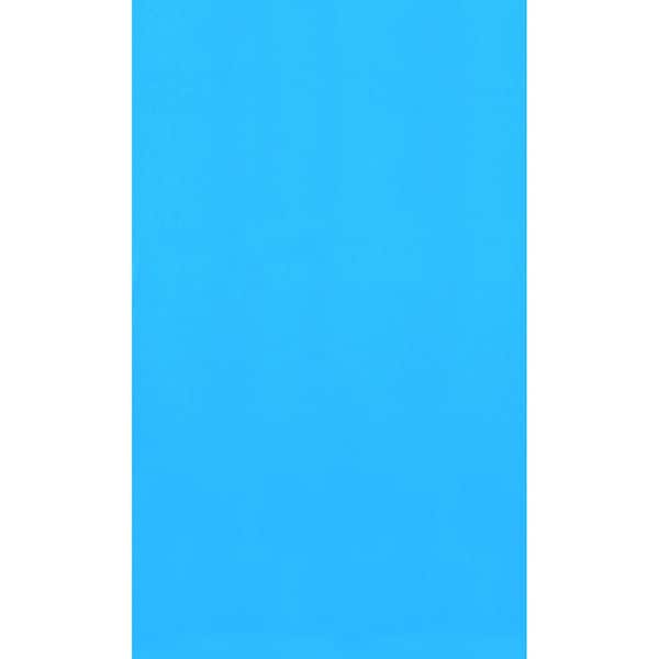 Blue Wave 48 in. x 54 in. D Round 12 ft. Blue Standard Gauge Overlap Liner