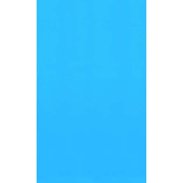 48 in. x 54 in. D Round 21 ft. Blue Standard Gauge Overlap Liner