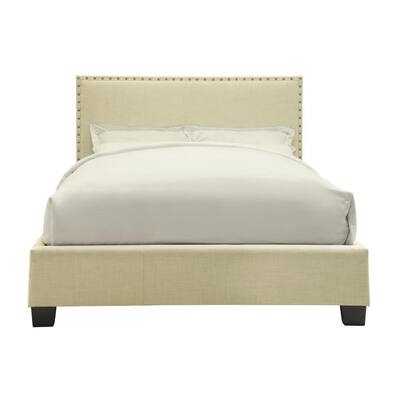Nailhead Trim King Beds Bedroom Furniture The Home Depot