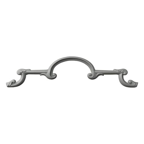 Ekena Millwork 0.50 in. x 13 in. x 3.125 in. Polyurethane Applique and Onlay Moulding