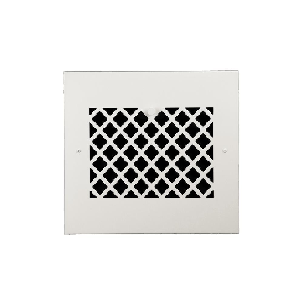 Touri 6 Pack 5.5'' x 12'' Strong Magnetic Vent Cover Fit 4'' X 10'' Ceiling  Floor and Wall Metal Register Grille for Keeping Airflow Under Control and  Minimizing Noise and Money Saving