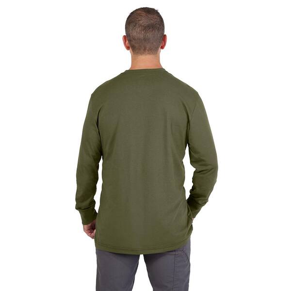 Milwaukee Men's X-Large Green GRIDIRON Cotton/Polyester Long