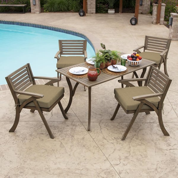 Square patio best sale seat cushions