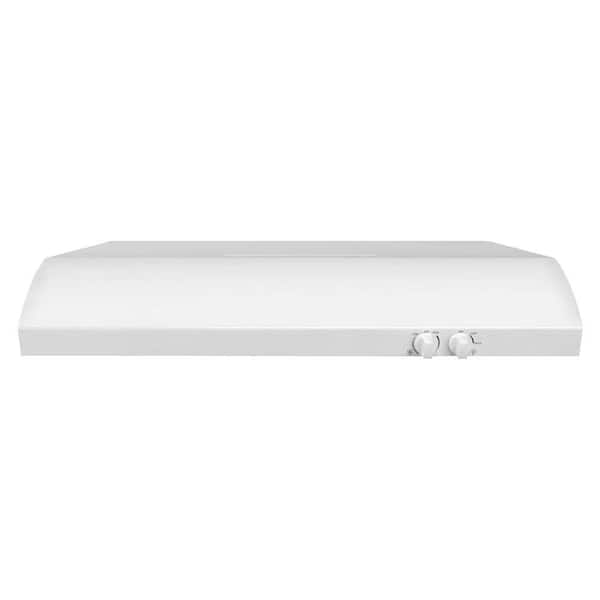Unbranded 36 in. Under Cabinet Convertible Range Hood in White