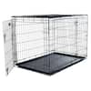 Petmaker 36 in. x 23 in. Foldable Dog Crate Cage with 2 Door 80 361501 The Home Depot