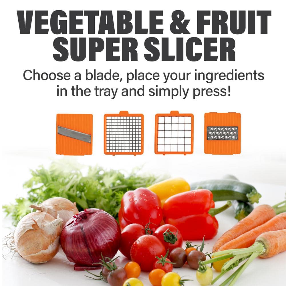 Nutrislicer XL Black Multi-Functional Mandoline Vegetable Chopper