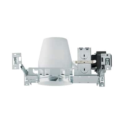 4 in. Recessed Universal Low-Voltage Non-IC Rated Airtight Housing for New Construction Applications