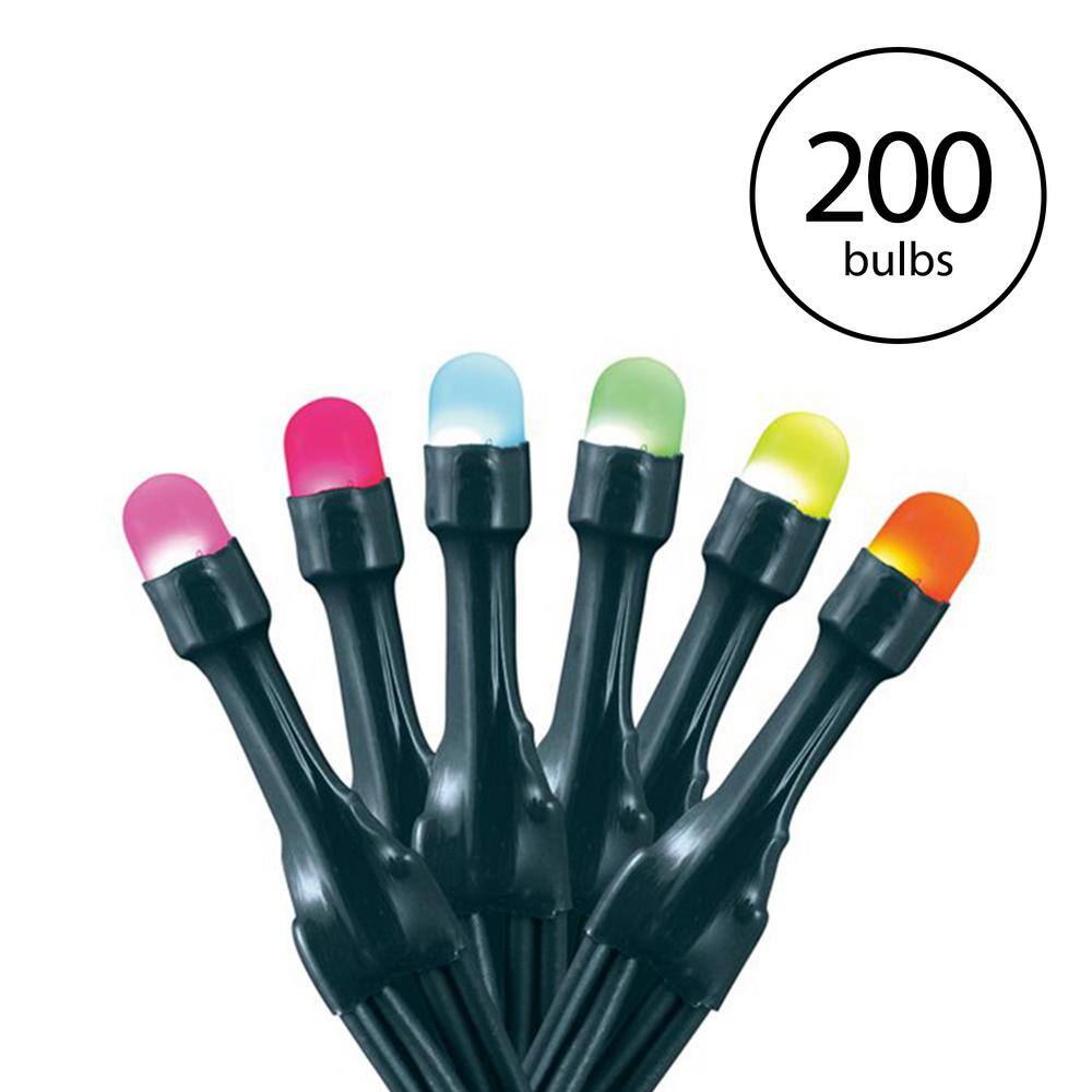 Twinkly App-Controlled Multi-Color LED Holiday String Lights, 100 Bulbs, 2 Pack