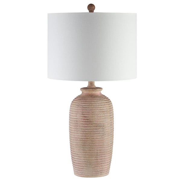 Kensen 27.5 in. Sandy Pearl Table Lamp