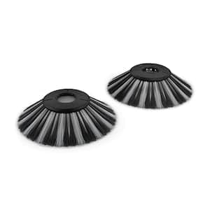 Set of Side Brushes for Wet and Dry Cleaning Compatible with S 6 Twin Push Sweeper