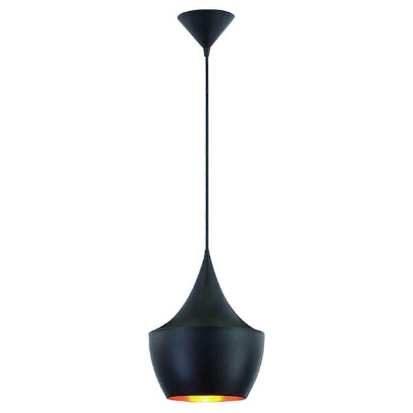 Eurofase Piquito Collection 1-Light Black Pendant