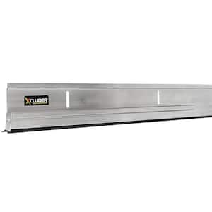 48 in. Versa-Line Rodent Proof Door Sweep, Mill Aluminum Finish - Seals out Rodents and Pests, Easy to Install