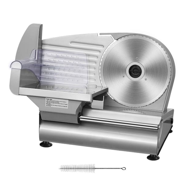 180 W 7.5 in. Silver Electric Meat Slicer 180 W 7.5 in. Silver Electric Meat Slicer