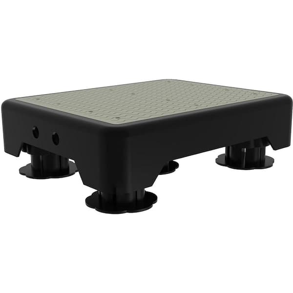 Adjustable Noctilucent Step Stoo, 600 lbs. Capacity Non-Slip Safety Platform, Indoor/Outdoor Use
