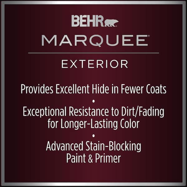 1 gal. #PPU24-11 Greige Flat Exterior Paint & Primer