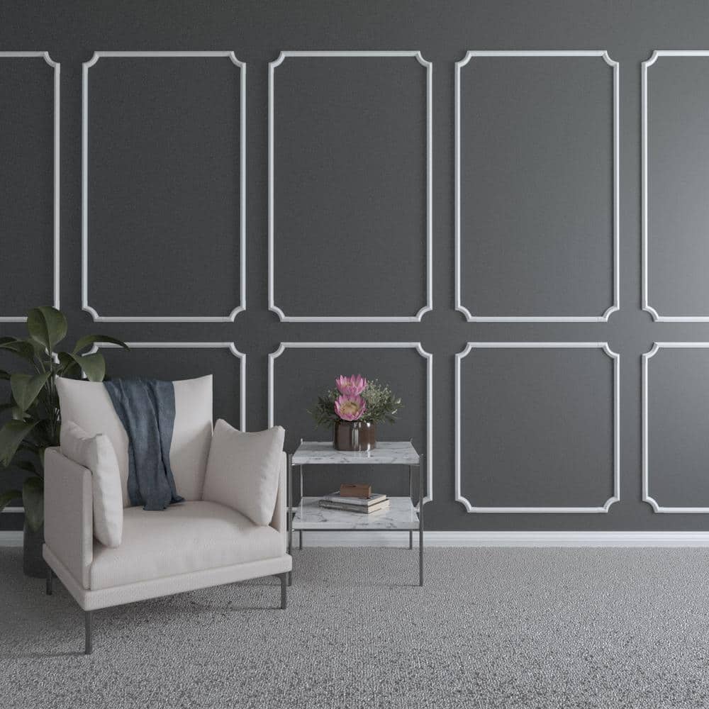 Primed White Polyurethane Panel Moulding for Walls