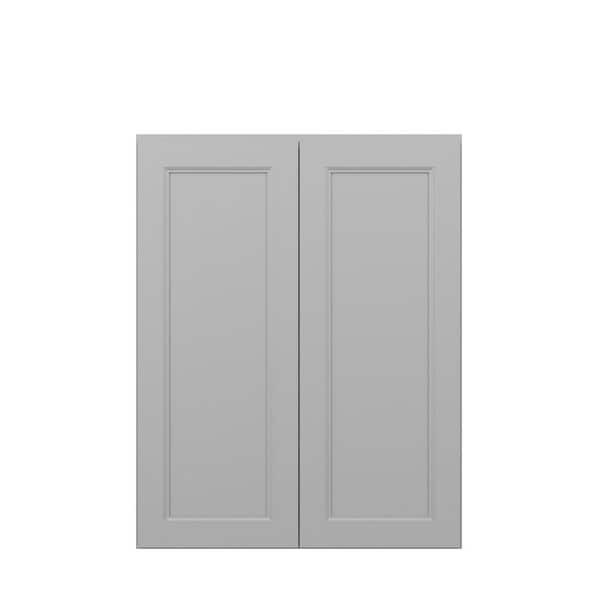 Kunal Kitchens Rockingham Recessed 33 in. W x 42 in. H x 12 in. D in Painted Stratus Plywood Assembled Wall Cabinet