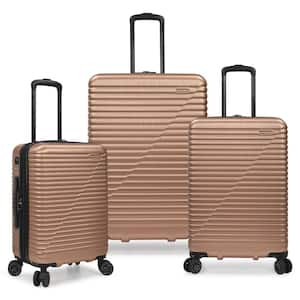 Sunny Side 3-Piece Hard Side Expandable Spinner Luggage Set with USB Port