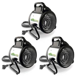 BIO GREEN 0.67 ft. x 1.04 ft. x 0.92 ft. Palma Basic Greenhouse Space Heater,  120 Sq ft., 1500-Watt (3-Pack) 3 x PAL 2.0/US - The Home Depot