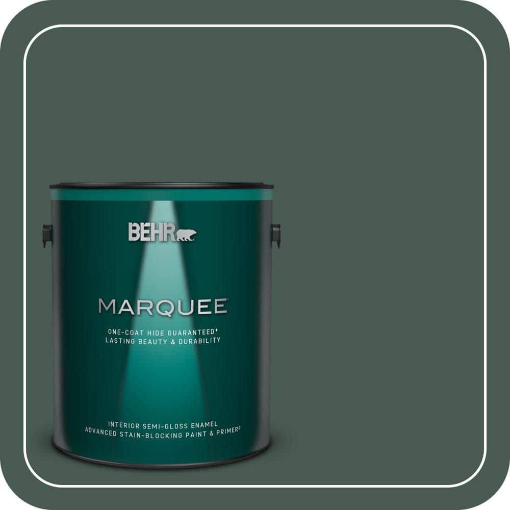1 gal. #S420-7 Secluded Woods Semi-Gloss Enamel Interior Paint & Primer price history on PriceWatchPro