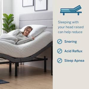 Full Adjustable Bed Base with Wireless Remote and Smart App
