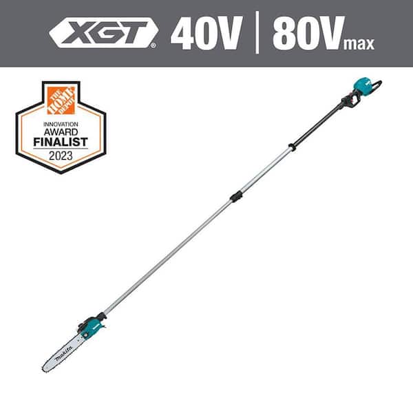 Makita XGT 40V max Brushless Cordless 10 in. Telescoping Pole Saw, 13 ft. Length (Tool Only)