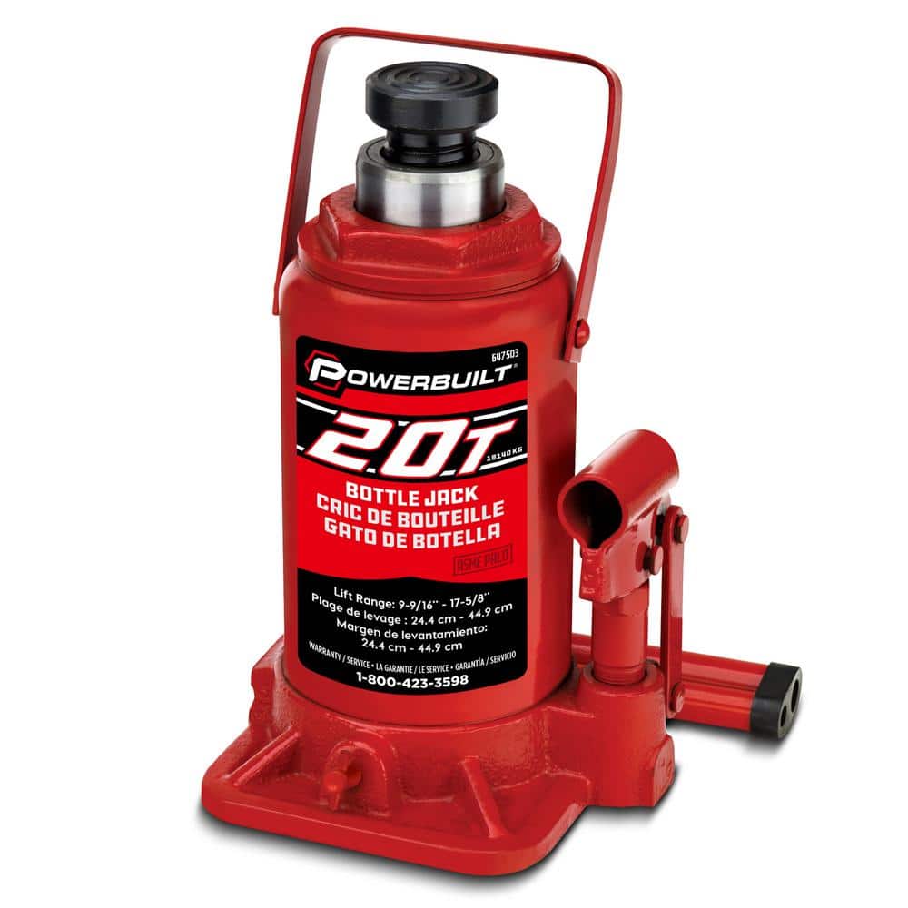 Powerbuilt 20Ton Hand Jack 647503 The Home Depot