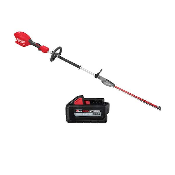 M18 FUEL 18V 20 in. Brushless Cordless Battery Powered Short Pole Hedge Trimmer (Tool-Only), M18 HO 6.0 Ah Battery