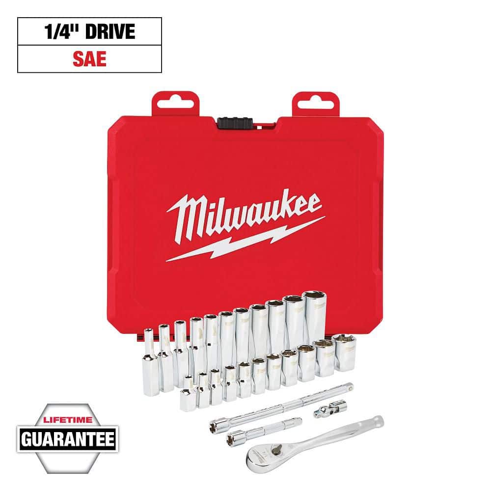 1/4 in. Drive SAE Ratchet and Socket Mechanics Tool Set (26-Piece) price history on PriceWatchPro