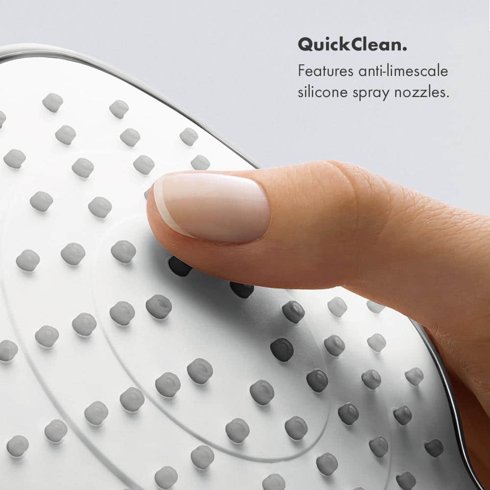 Croma Classic 5'' Rubbed Bronze 3-Spray Wall Mounted Shower Head