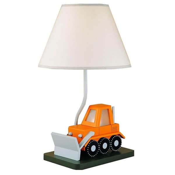 Filament Design Cooper 21 in. Orange Tractor Novelty Lamp