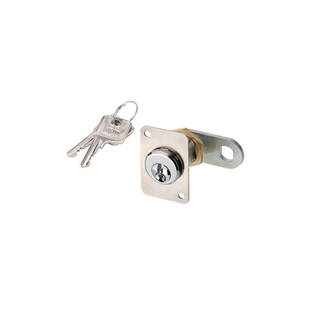 HOJLKLD Cabinet Drawer Locks with Keys, 3/4 32mm Cylinder Cam Zinc Alloy  Drawer Lock for Cabinet Wardrobe Dresser Office Desk Mailbox