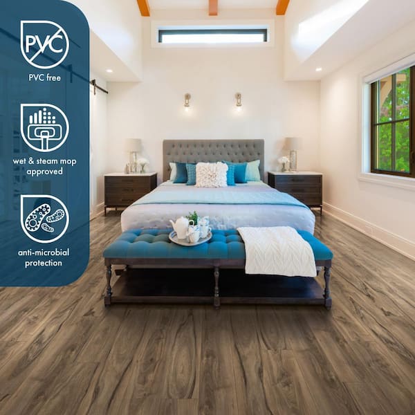PVC waterproof laminate flooring pvc thin plastic sheet for