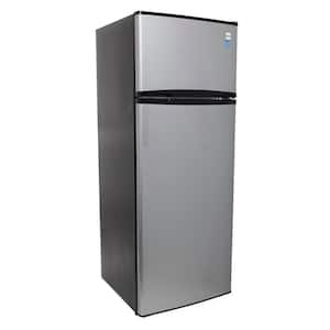 Top Freezer Refrigerator 7.3 cu. ft in Stainless Steel