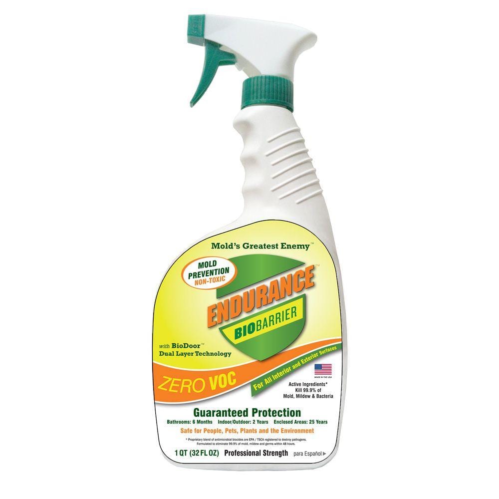 Endurance BioBarrier 32 oz. Mold Prevention Spray EZC-0032 - The Home Depot