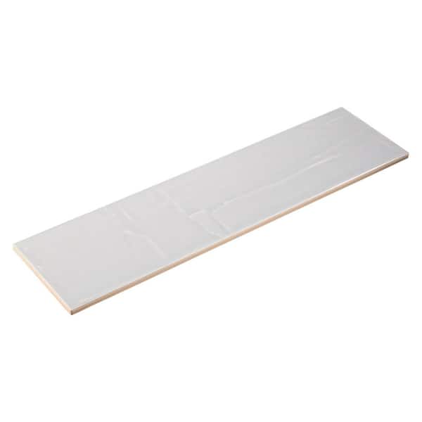 Perfecto- Marvelli 16" x 4" Ceramic Textured Grigio Subway Industrial Style Tile 12.92 sq\ft.30 per case