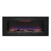 Classic Flame Felicity 47 in. Wall-Mount Infrared Electric Fireplace in  Black 47II100GRG - The Home Depot
