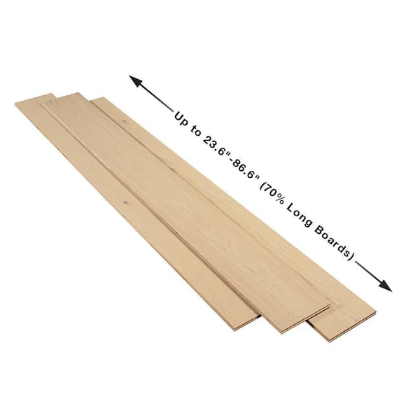 Malibu Wide Plank French Oak Barrett 5/8 in. T x 9.5 in. W Tongue